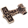 Windalf Thor's Hammer Bronze Pendant Mjölnir 3.5 cm Amulet Viking