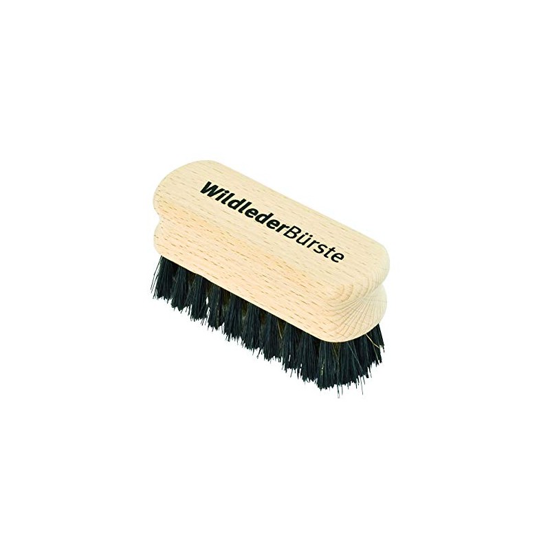 Redecker Brass Wire and Natural Pig Bristle Suede Brush with