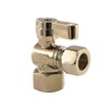 Kingston Brass KF4440PB 1/2" FIP X 1/2" OD Comp Angle