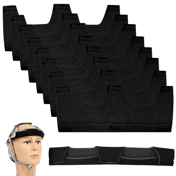 8 Piece Protective Helmet Sweatband Set, 23 cm Long Bicycle