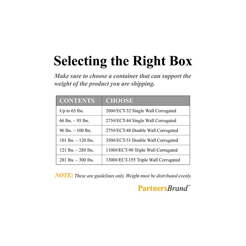 Partners Brand P38826FPFOL FOL Flat Panel TV Boxes, 38" x