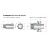 Gebo 01.150.01.04445 Malleable Cast Iron Pipe Clamp Connector 1 1/4