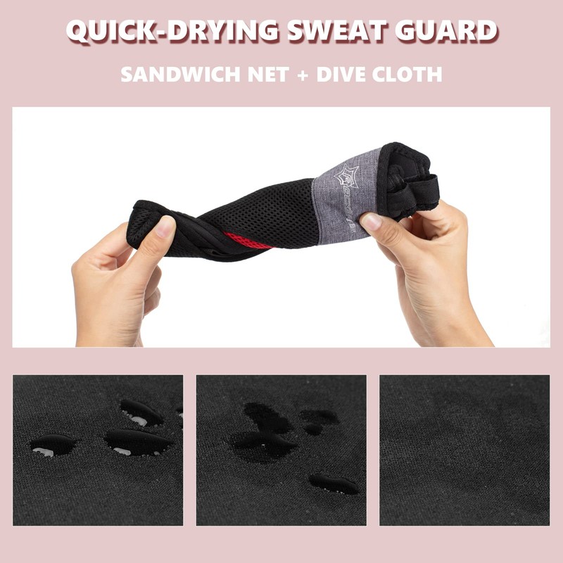 ROCKBROS Sweat Catcher for Roller Trainers, Anti-Sweat, Absorbent, Breathable, Quick-Drying