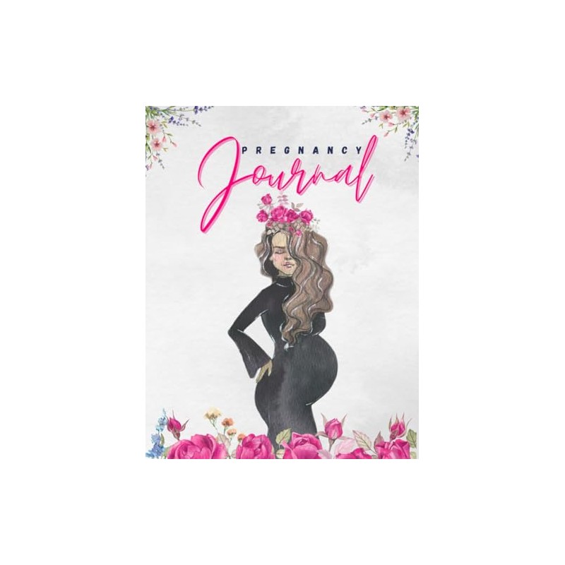 My Pregnancy Journal, Keepsake Pregnancy Memory Book with Space For