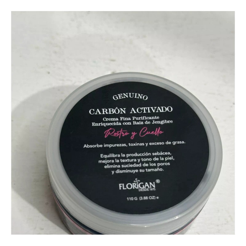 Florigan Crema Fina Purificante Carbon Activado Florigan® 110gs.