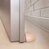 LouMaxx Wood Door Stopper, Set of 2, Beech, Floor Mount,