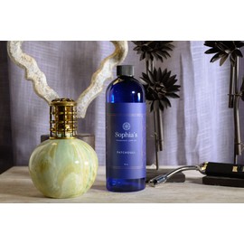 Sophia's Patchouli Fragrance Lamp Oil Refills 2-Pack, Effusion Lamp Fragrance Oil for Redolere Lamps, Scented Lamp Oil for Fragrance Lamps, 16 Fluid Ounces of Catalytic Scented Oil Made in USA