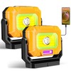 Keadeso 2 Pack Magnetic Work Light, 1500LM led work light,