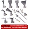 Professional stainless steel wide slot nozzle, wide nozzle, 40 mm,