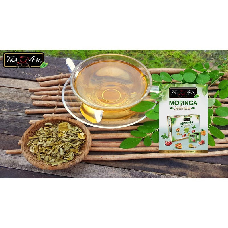 Tea4U Flavored Moringa Selections 60 Tea Bags
