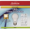 Sunbeam 100W LED DIMMABLE A19 / A21 Light 2 PACK,