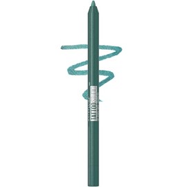 MAYBELLINE Tattoo Studio Lápiz Delineador de Ojos Afilable, 36 Horas de Uso, Impermeable, Tealtini, 1 Recuento                                        