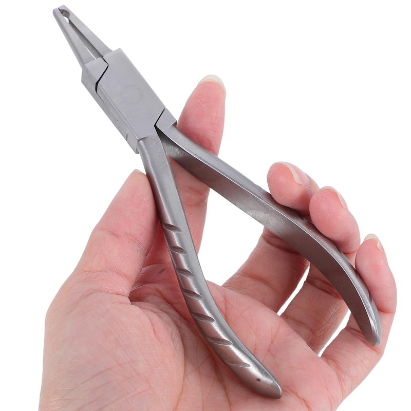 Operitacx Metal Eyeglass Repair Pliers Nose Pad and Arm Adjusting