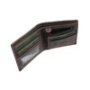 VISCONTI Hunter Oiled Leather Shield Wallet 707 Oil Brown RFID