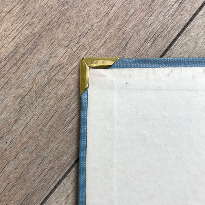 Pack of 40 Metal Book Corners / Book Fittings 16