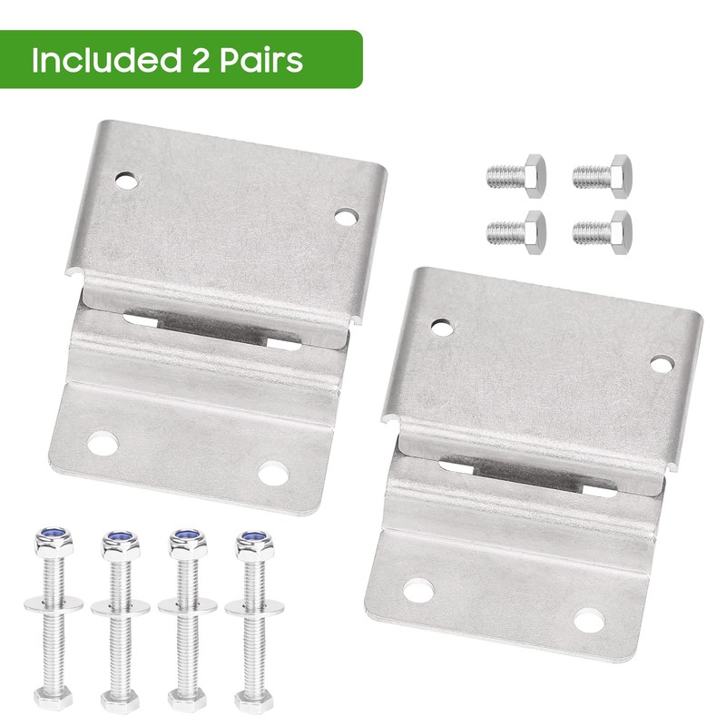 10L0L Golf Cart Seat Hinge Set for Yamaha G&E G8,
