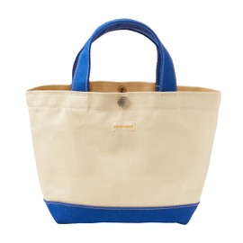 Miki House 10-8227-686 Tote Bag, Logo, Canvas, Plain, Made in Japan, Boys, Girls, Baby, Kids, Children's Clothes, Adults, Women's, Mama, Bag, blue