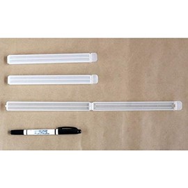 Bag Clasp Clip, Total Length: 7.2 inches (18.2 cm), Pack of 3