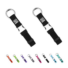 2PCS Heavy Duty Add a Bag Luggage Straps Jacket Gripper,Carry-on Luggage Belt Baggage Suitcase Straps Belts Travel Accessories (Black+2Pack)