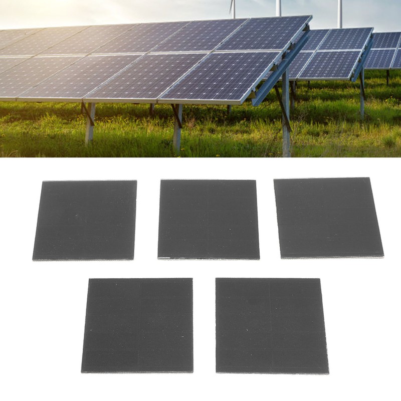 5PCS Mini Solar Panels 1W 55mm Monocrystalline Silicon DIY Solar