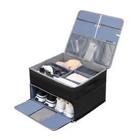 Golf Trunk Organizer for Car SUV Truck Golf Storage Bag for Golf Stuff Supplies Golf Shoe Bag for Men Golfing Accessories for Golfers Golf Gifts for Him Husband Dad Grandpa Golfing Gadgets Items Tools