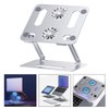 OSALADI Laptop Cooling Pad Dual Fans Adjustable Height Design Lightweight