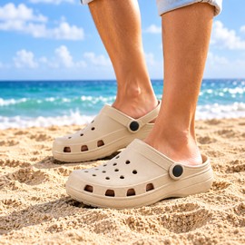 Lightweight EVA Clogs for Summer – Waterproof Anti-Slip Slip-On Shoes for Beach, Garden & Everyday Wear