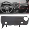 HECASA Right Dashboard Panel Cover Compatible with 2015 2016 2017