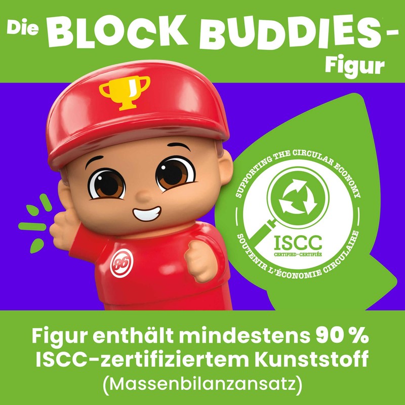 MEGA HKN41 Mega Blocks Building Blocks for Toddlers, Racing Car