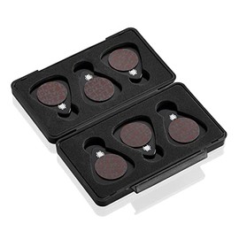 TIK PIK Paquete de 6 Púas de Guitarra para Guitarras Acústicas y Bajo | Como se Vio en Shark Tank | Calibre Delgado Negro