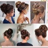Claw Clip Messy Bun Hair Piece Tousled Updo Hair Buns