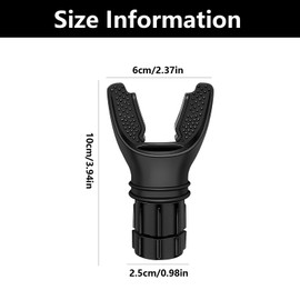 Lung Trainer, Breathing Trainer, Lung Exerciser, for Respiratory Therapy, Ideal for Athletes & Fitness Enthusiasts, Easy to Cleana(Black)