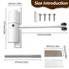 Automatic Door Closer, Adjustable Garden Door Closer, Door Closer with
