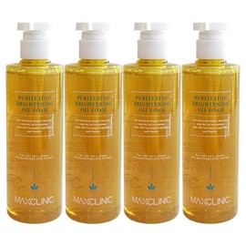 Maxclinic Purity Tox Brightening Oil Foam 310ml 4 Pieces / Circle / 맥스클리닉 퓨리티톡 브라이트닝 오일 폼 310ml 4개  써클