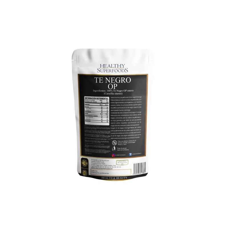 Te Negro Op (orange Pekoe) 500g Premium