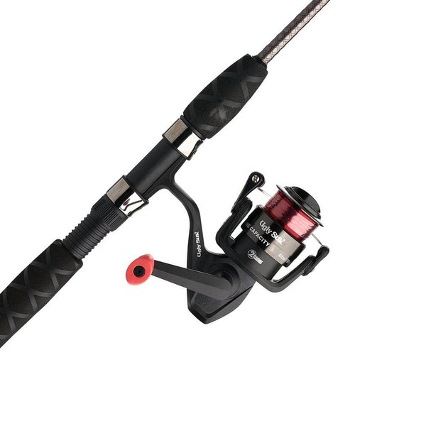 Ugly Stik 7’ Ugly Tuff Spinning Fishing Rod and Reel Spinning Combo, Ugly Tech Construction with Clear Tip Design, Size 35 5 Ball Bearing Conventional Reel