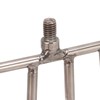 VBESTLIFE Portable Aquatic Weed Rake, 4 Teeth, Stainless Steel Head,