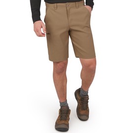 Weatherproof Vintage Mens Shorts - Casual Hybrid Summer Hiking Cargo Shorts | Lightweight, Breathable, Quick Dry Stretch Utility Travel Men's Tech Short with Zipper Pockets