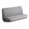FIA SP84 GRAY Universal Fit Truck Bench Seat Cover (Gray)