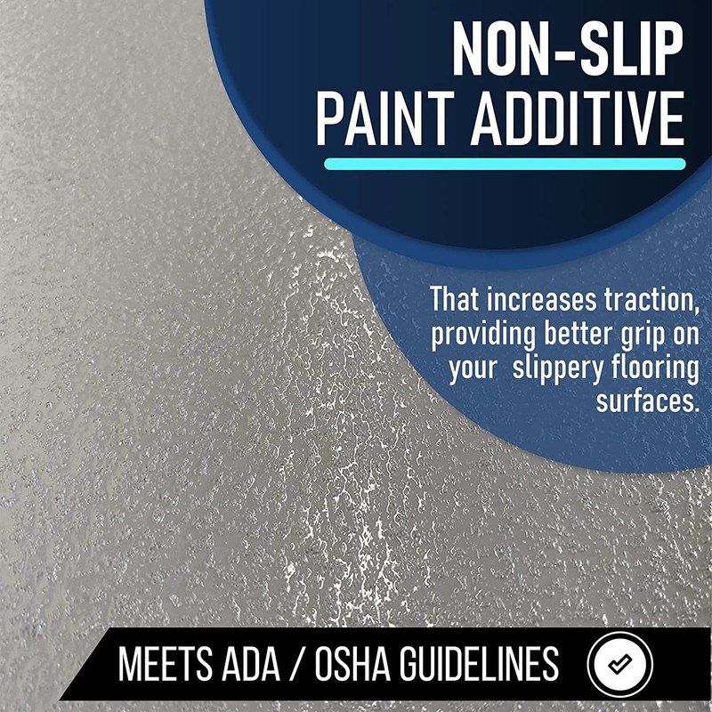 Slip Doctors Non-Slip Paint Additive for Color Epoxy, Urethane, &