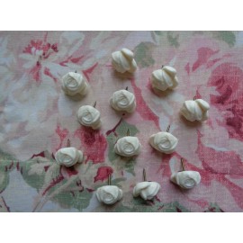 Bella Rosa Appliques New! Gorgeous! Antique Rose Upholstery Tacks 24 Piece Set