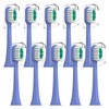Replacement Brush Heads Compatible with AquaSonic icon Electric Toothbrush, 10