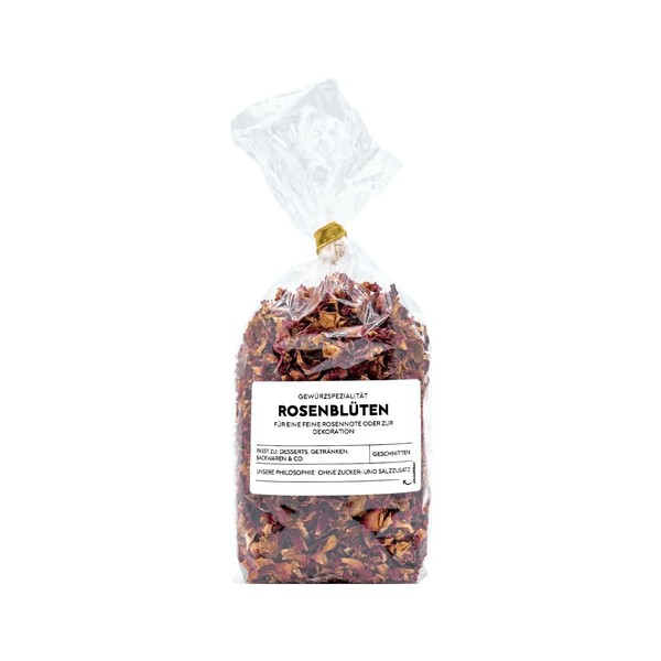 Bremer Gewürzhandel Rose Petals, Coarse, Dried Rose Petals, Edible Flowers