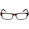 M Readers Designer Reading Glasses 100-MDEMI-150 in Matte Tortoise 52mm