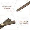 sourcing map 5 Set Wooden Clock Hands Only,Walnut Wood Clock