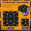 60 Pack Halloween Spider Web Paper Napkins – 13 x