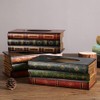 Kaxich Tissue Box Holders Antique Book Shape Paper Tissue Dispenser