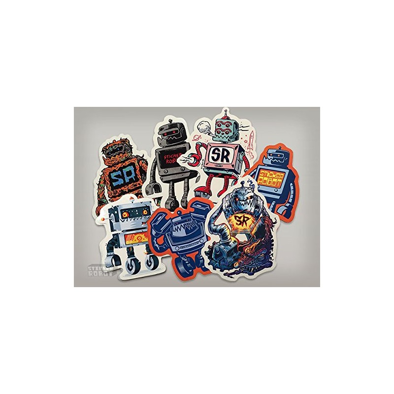 Zoltron Sticker Robot Artist Pack