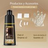 150 ml Dark Brown Hair Dye Shampoo – Shampoo Castaño