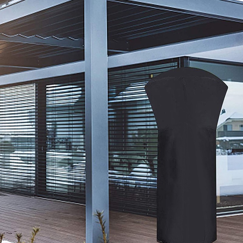 Outdoor Waterproof Patio Heater Cover 210D Oxford Fabric Standup Outdoor